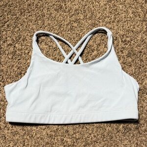 Athleta Light Blue Sports Bra